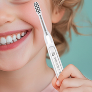 Kids Toothbrush + 4 Replacement Heads | No Toothpaste Needed | SOLADEY